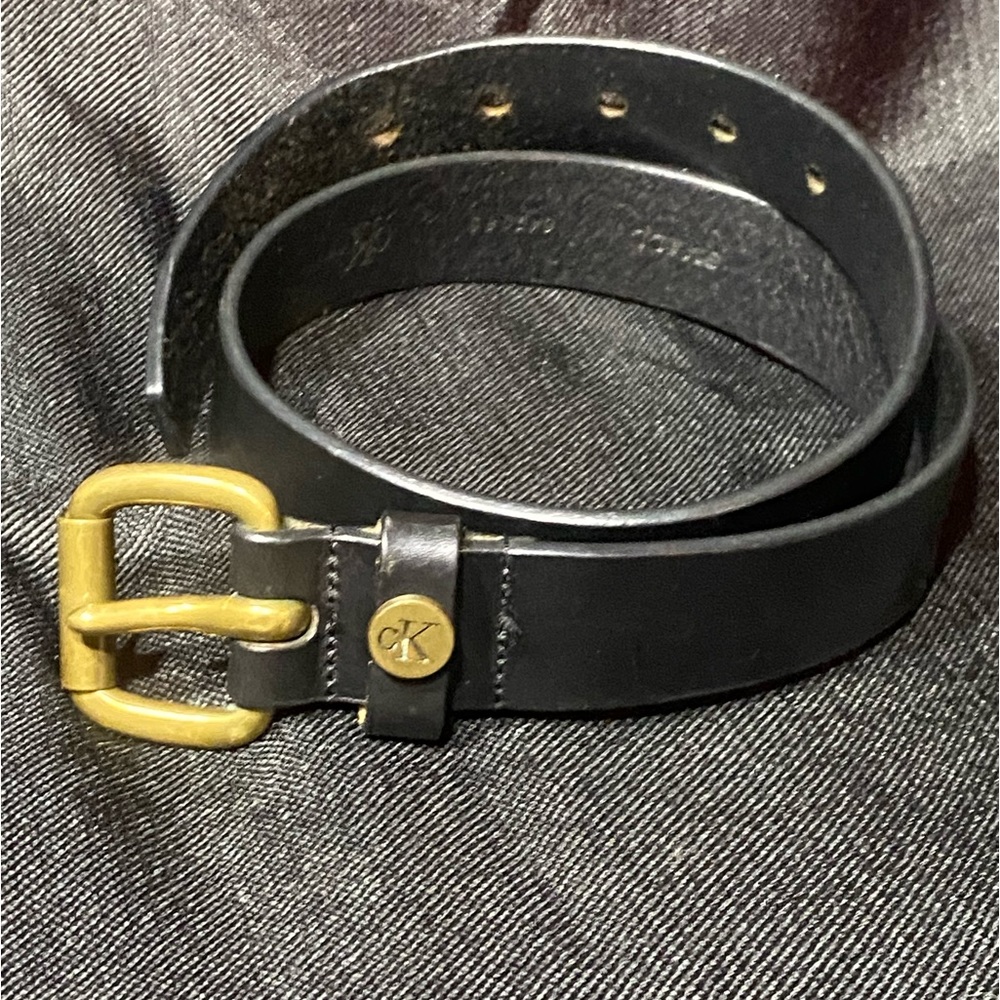 Calvin Kline black belt